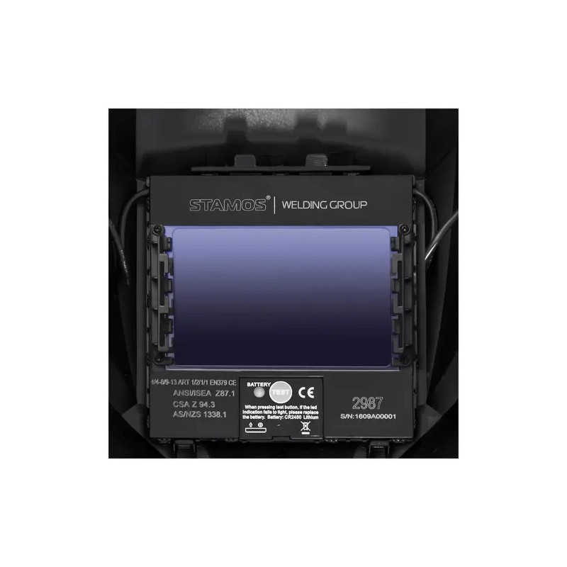 Stamos Power S-CUTTER 90 plasmaleikkurisetti 90 A 400 V ja Carbonic-hitsauskypärä 34 kg