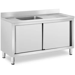 Royal Catering RC IKS05 tiskiallaskaappi ruostumaton teräs 140 x 60 cm