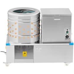 2-in-1 Siipikarjan höyhennuskone ja esilämmityskattila, rumpu 60 cm