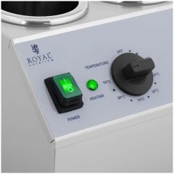 Royal Catering kastikkeenlämmitin 3 x 1 l, 40-90 °C