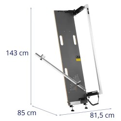 MSW Kuumalankaleikkuri 160 W 1070 mm / 350 mm jalustalla