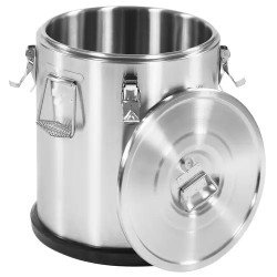 Royal Catering lämpösäiliö ruostumattomasta teräksestä 22 l kumipohjalla