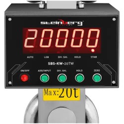 Steinberg Systems SBS-KW-20TW nostovaaka 20 000 kg LED-näytöllä ja kaukosäätimellä