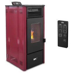 Pelletiuuni 9 kW lämmitysteho 50 225 m 5 tehotasoa ja ajastin