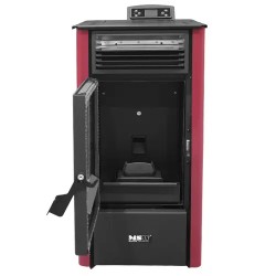 Pelletiuuni 9 kW, lämmitysteho 50–225 m³, 5 tehotasoa ja ajastin