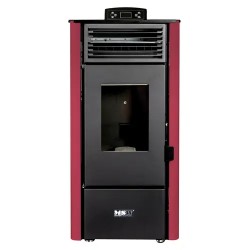 Pelletiuuni 9 kW, lämmitysteho 50–225 m³, 5 tehotasoa ja ajastin