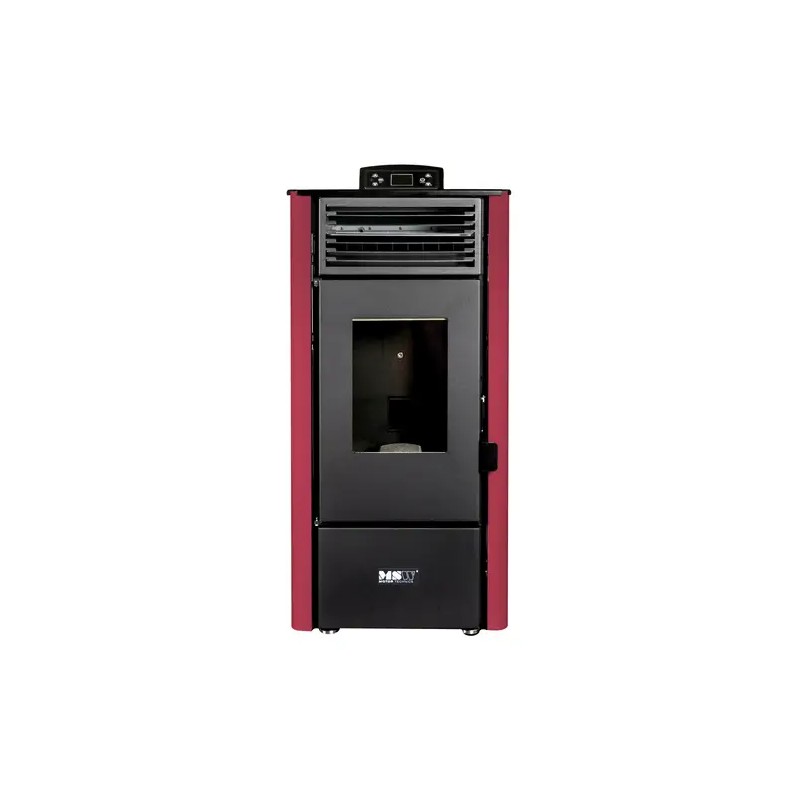Pelletiuuni 9 kW, lämmitysteho 50–225 m³, 5 tehotasoa ja ajastin
