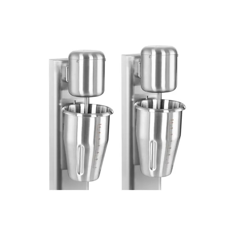 Kaksoismikseri pirtelöille 2 x 1 l, 15 000 rpm, ruostumaton teräs RCPMS-160S