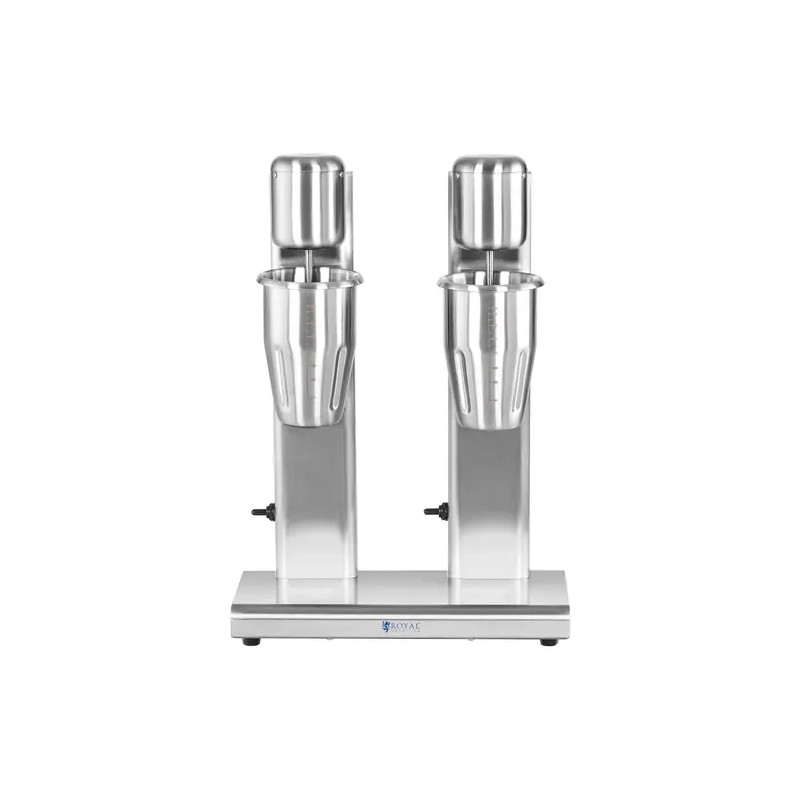 Kaksoismikseri pirtelöille 2 x 1 l, 15 000 rpm, ruostumaton teräs RCPMS-160S