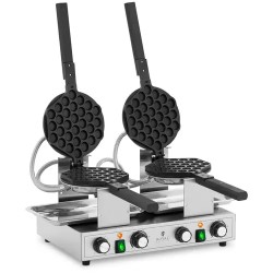 Royal Catering Bubble vohvelirauta 2 x 1400 W 50 250 C
