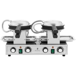 Royal Catering Bubble-vohvelirauta 2 x 1400 W 50-250 °C
