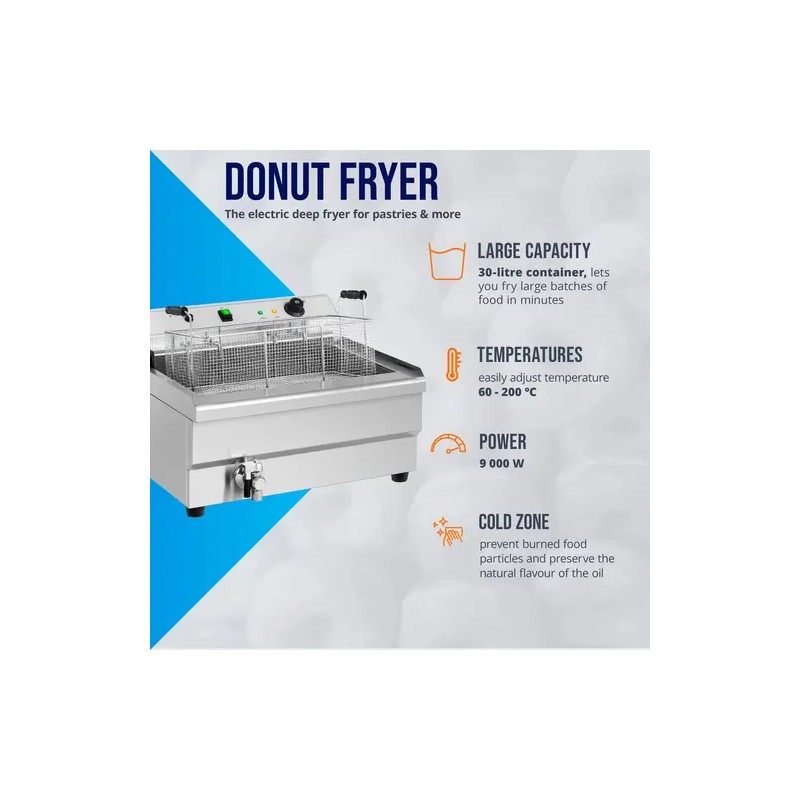 Royal Catering RCBG-35STHB Frittauslaite 35 l 9000 W