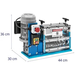 Kaapelinkuorimakone 750 W 10 syöttöaukkoa 25 m/min