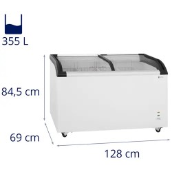 Royal Catering RCFZ-355 pakastin 355 l
