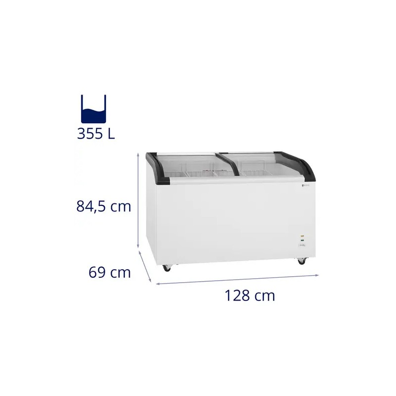 Royal Catering RCFZ-355 pakastin 355 l