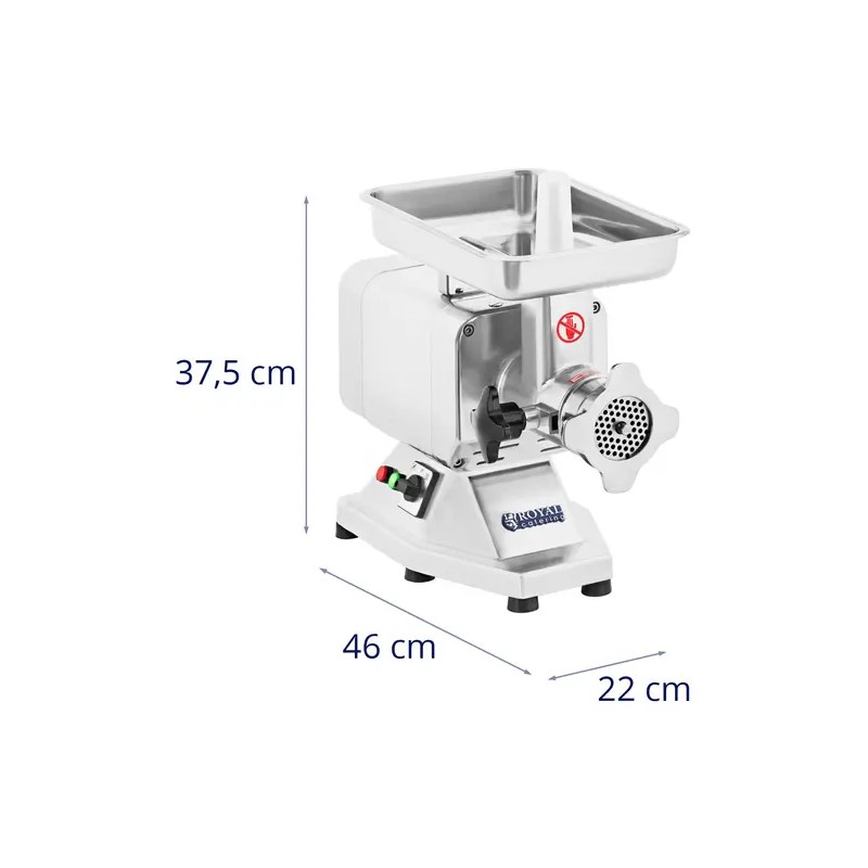 Royal Catering RCFW 120PRO lihamylly 200 kg/h 850 W