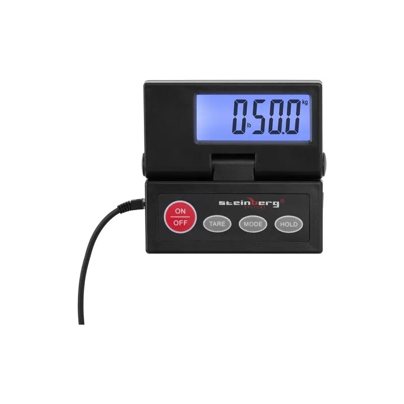 Digitaalinen pakettivaaka 50 kg / 2 g - ulkoinen LCD-näyttö