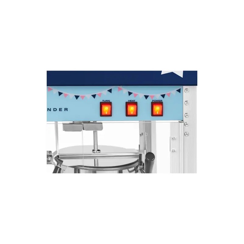 Royal Catering RCPS-BB1 Popcornkone 1500 W, sininen