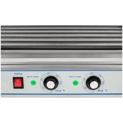 Royal Catering RCHG-5T Hot Dog -grilli, 5 Teflon-rullaa, 1000 W 9 kg