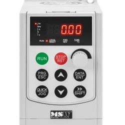 MSW VFD-taajuusmuunnin 2200 W 230 V 0,1–500 Hz LED-näytöllä