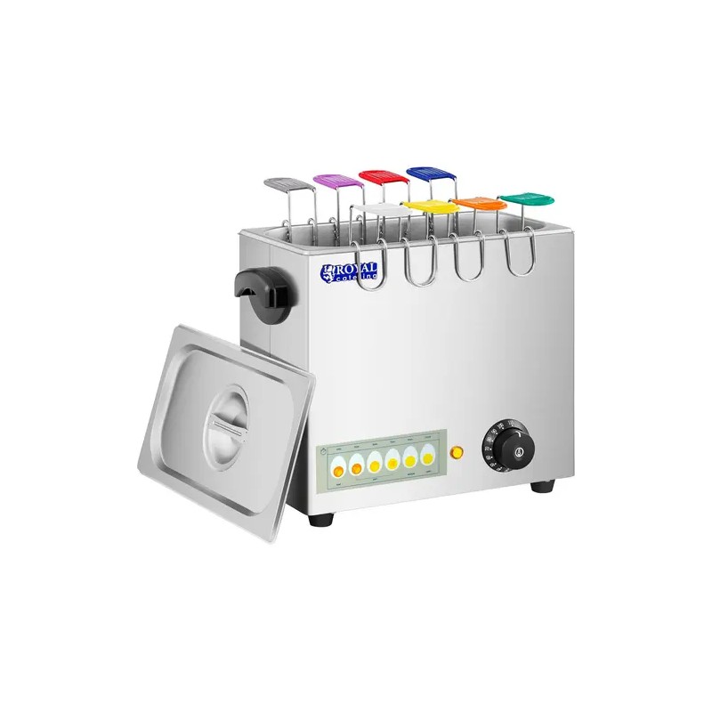 Royal Catering RCEB-8T munankehitin, 8 l, 2600 W, ruostumaton teräs