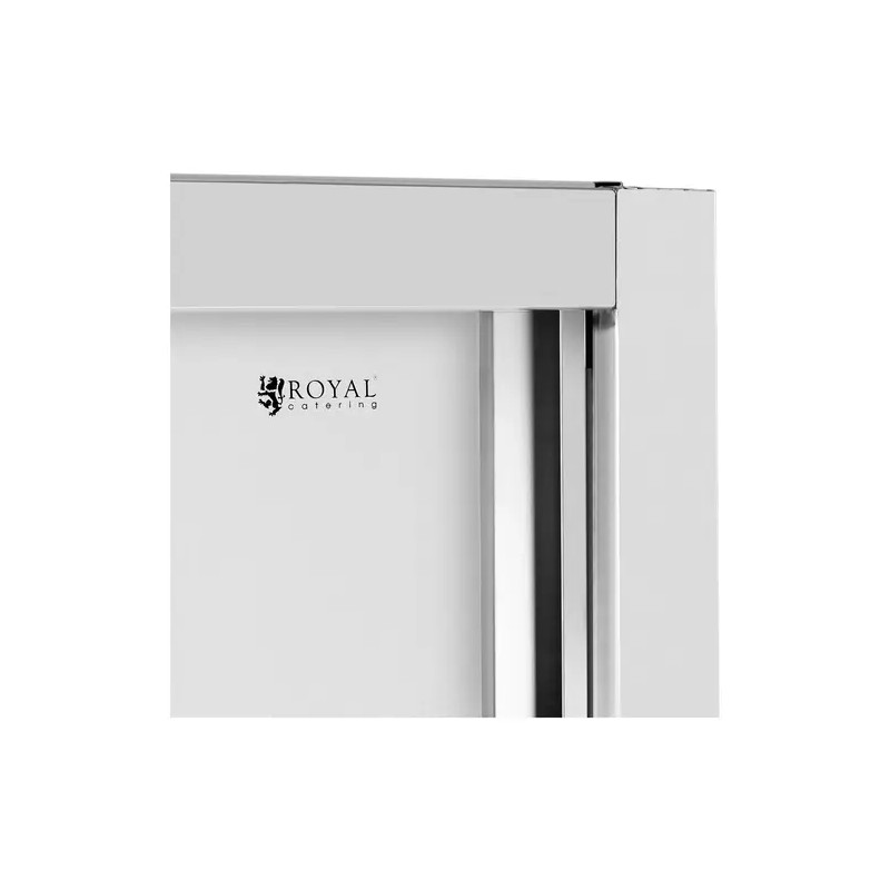 Royal Catering RCDC-120 astiakaappi ruostumaton teräs 1200 x 500 x 1800 mm
