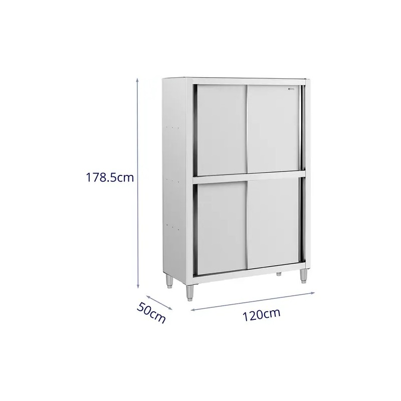 Royal Catering RCDC-120 astiakaappi ruostumaton teräs 1200 x 500 x 1800 mm