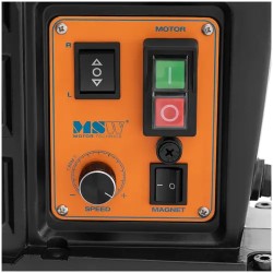 Magneettiporauskone 1680 W, 395 RPM, 19 mm Weldon-varsi, laser