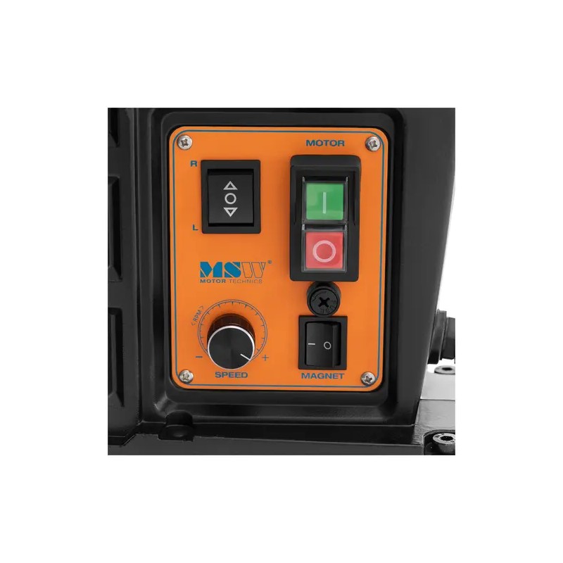 Magneettiporauskone 1680 W, 395 RPM, 19 mm Weldon-varsi, laser
