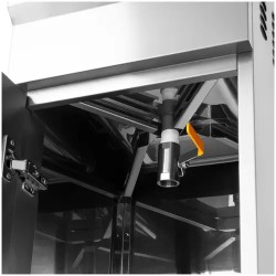 Royal Catering RCKF-16ESH sähköfriteerausallas 16 l 6000 W 400 V alakaapilla
