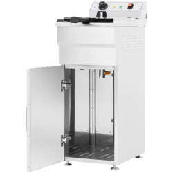 Royal Catering RCKF-16ESH sähköfriteerausallas 16 l 6000 W 400 V alakaapilla