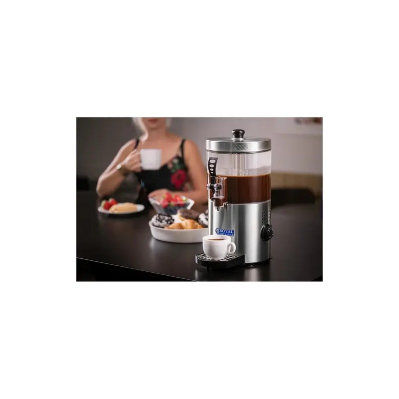 Royal Catering Kakaodispenser 3 l, 0-90 °C