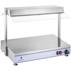 Royal Catering RCHP-70 lämpölevy 1100 W 2 halogenilampulla