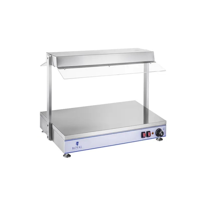 Royal Catering RCHP-70 lämpölevy 1100 W 2 halogenilampulla