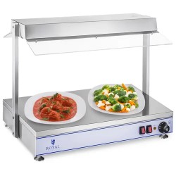 Royal Catering RCHP-70 lämpölevy 1100 W 2 halogenilampulla