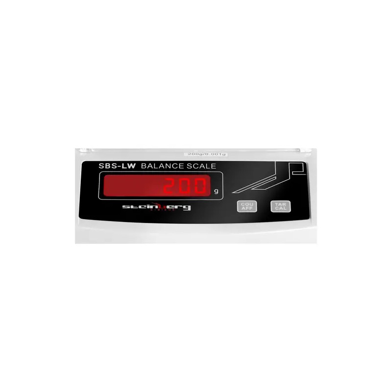 Präzisionswaage SBS-LW-200N tarkkuusvaaka 200 g / 0,001 g, valkoinen 1,26 kg