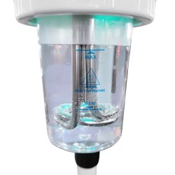 Kasvojen höyrylaite 750 W 1 000 ml höyry- ja otsonitoiminnolla