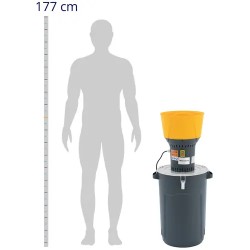 Sähköinen viljamylly 1300 W 60 l 400 kg/h