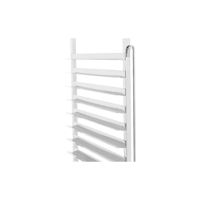Royal Catering RCTW-15Z tarjotinvaunu ruostumaton teräs 15 hyllypaikkaa 40 x 60 cm