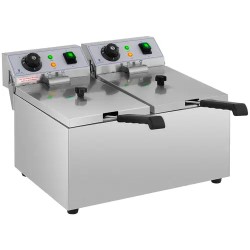 Royal Catering RCEF 08DB sähkökaksosfriteeraaja 2 x 8 l 6400 W