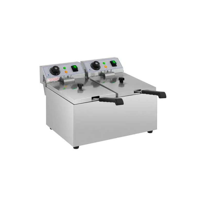 Royal Catering RCEF 08DB sähkökaksosfriteeraaja 2 x 8 l 6400 W