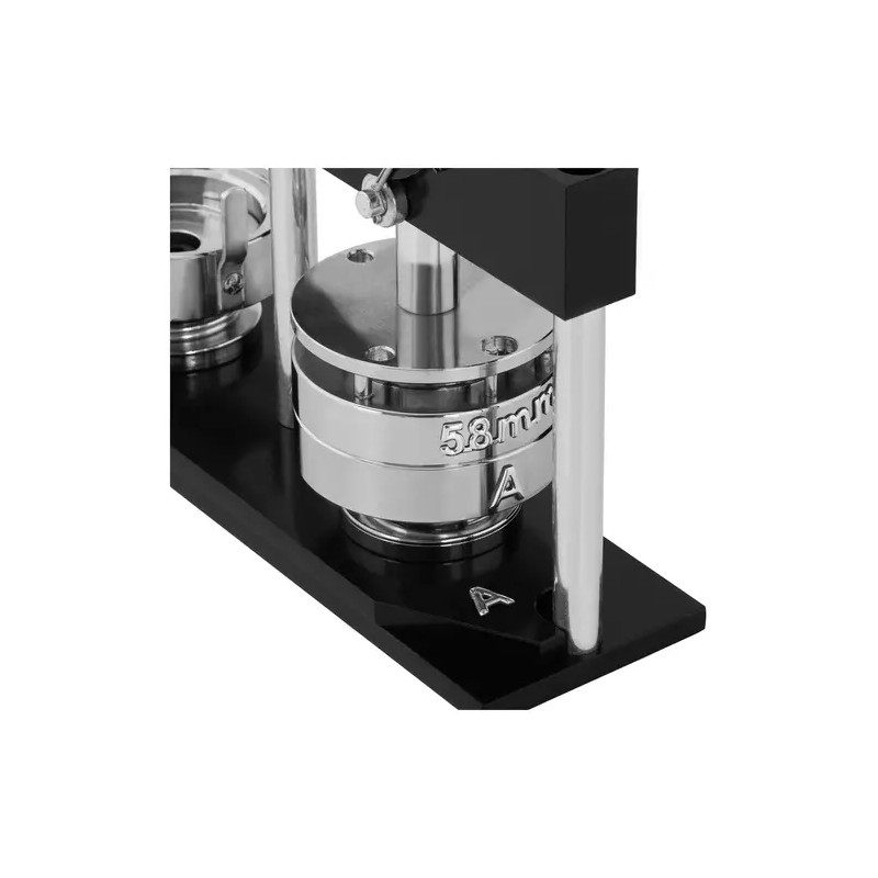 Uniprodo UNI_PBM_58B Buttonikone 58 mm, 100 kpl napit