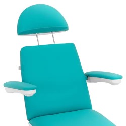 Sähköinen kosmetiikkapöytä Tivoli Blue, 3 moottoria, 195 x 57 cm, korkeus 60-85 cm, sininen