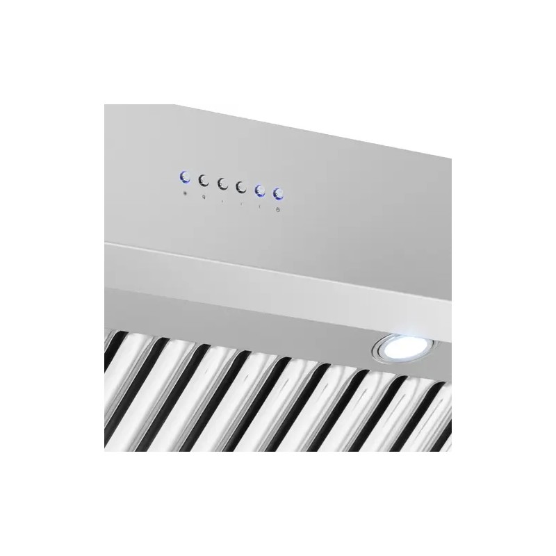 Royal Catering liesituuletin 160 cm, 1500 m³/h, ruostumaton teräs, LED-valaistus
