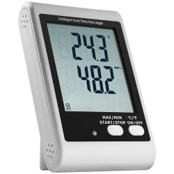 SBS-DL-123L Lämpötilan ja ilmankosteuden datalogger LCD-näytöllä