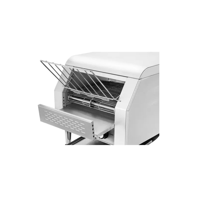 Kuljetinpaahdin 2200 W, 7 nopeustasoa ja 3 lämmitysohjelmaa