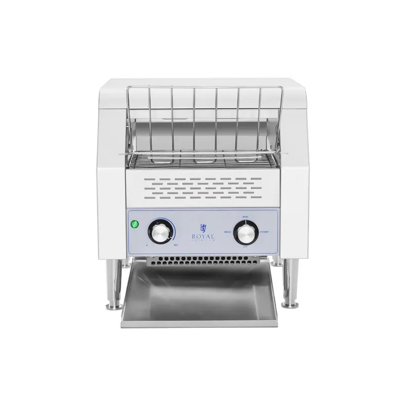 Kuljetinpaahdin 2200 W, 7 nopeustasoa ja 3 lämmitysohjelmaa