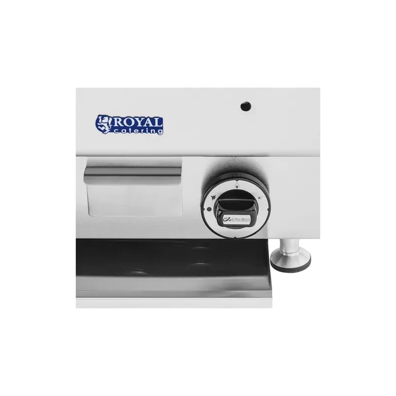 Royal Catering lavakivigrilli maakaasulle 7200 W 50 x 27 cm