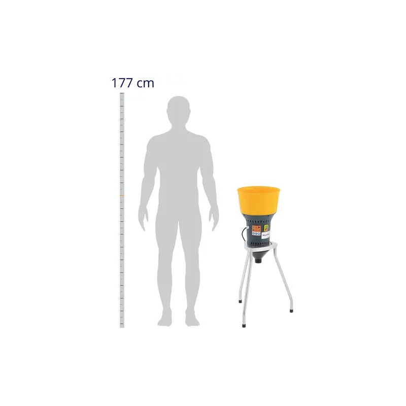 Sähköinen viljamylly telineellä 1300 W 400 kg/h