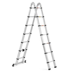 MSW Teleskooppitikkaat 14 askelmaa Alumiini 0 88 4 40 m 2 13 m